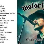 Der musikalische text STAY CLEAN von MOTORHEAD ist auch in dem Album vorhanden Clean your clock (2016)