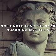 Der musikalische text I NO LONGER FEAR THE RAZOR GUARDING MY HEEL (V) von $UICIDEBOY$ ist auch in dem Album vorhanden I no longer fear the razor guarding my heel (v) (2023)